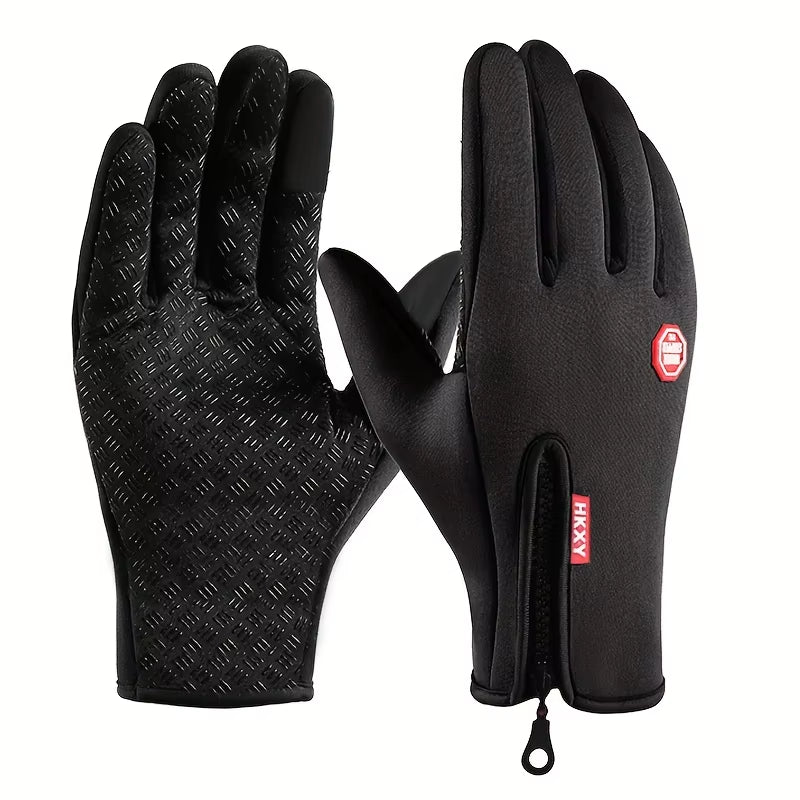 Winter Gloves for Men Women Touchscreen Warm Outdoor Cycling Driving Motorcycle Cold Gloves Windproof Non Slip Gloves